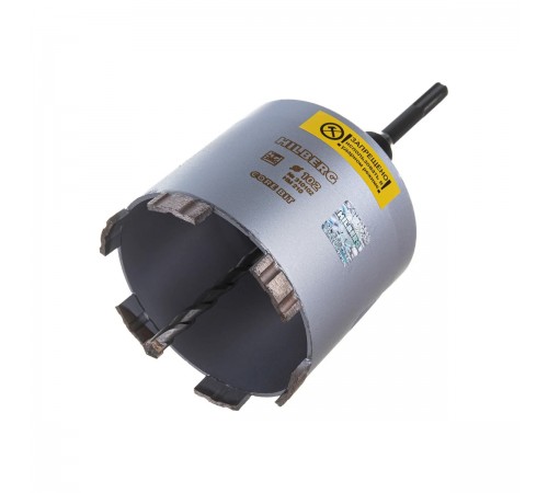 HM210 Коронка алмазная Hilberg, по бетону/Подрозетник Laser 102мм