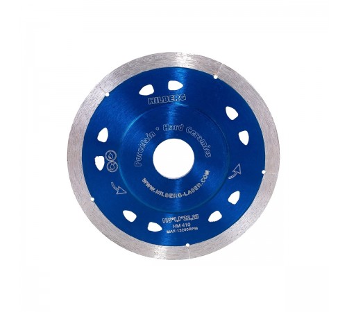 HM410 Диск алмазный сплошной HILBERG Extra Thin 115х22.23х1,1мм
