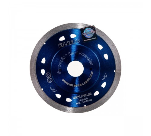 HM420 Диск алмазный сплошной HILBERG Extra Thin 125x8x22,23x1.1мм
