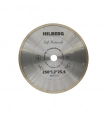 Диск алмазный HILBERG HM570 сплошной Hyper Thin 250х25,4x1,2 мм