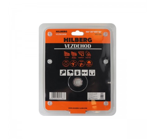 Диск пильный Hilberg Vezdehod 165*20*40T*18° HV168