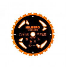 Диск пильный Hilberg Vezdehod 184*16*24T*7° HV187