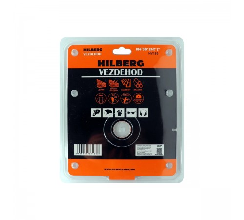 Диск пильный Hilberg Vezdehod 184*30*24T*7° HV189