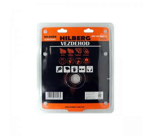 Диск пильный Hilberg Vezdehod 216*30*60T*7° HV218