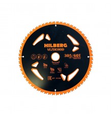 Диск пильный Hilberg Vezdehod 305*30*60T*7° HV308