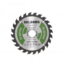 HW190 Диск пильный Hilberg Industrial Дерево 190х24T*30/20мм