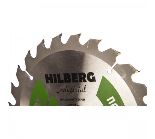 HW210 Диск пильный Hilberg Industrial Дерево 210х24T*30мм
