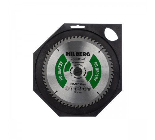 Диск пильный Hilberg Industrial Дерево 260х60Т*30мм арт. HW260