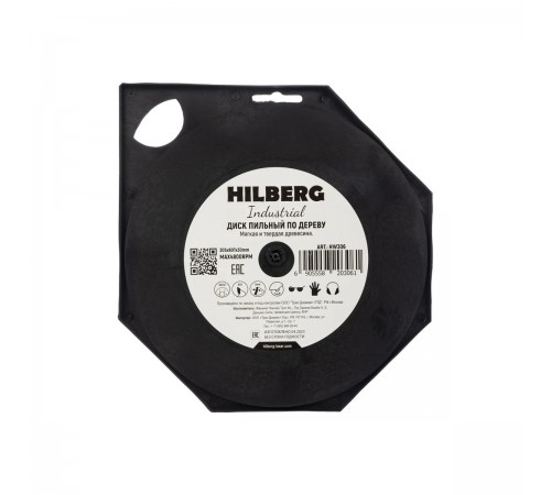 HW306 Диск пильный Hilberg Industrial по дереву 305х60Тх30мм