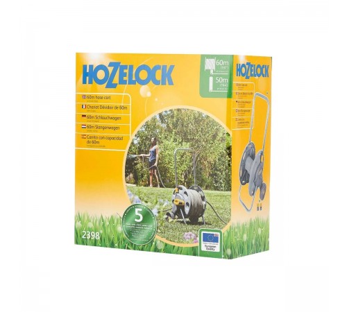2398 Тележка HoZelock для шланга длиной 60 м (без шланга)