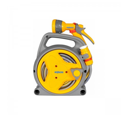 2425 Катушка Мини HoZelock Pico Reel со шлангом Pico 8м + 2м 7,5мм и комплектом фитингов