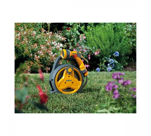 2425 Катушка Мини HoZelock Pico Reel со шлангом Pico 8м + 2м 7,5мм и комплектом фитингов