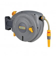 2485 Катушка Авто HoZelock Pro со шлангом 1/2 10 м, с коннекторами и наконечником для шланга