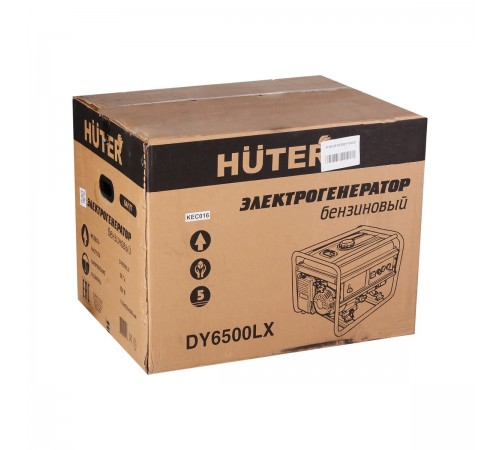 64/1/7 Электрогенератор Huter DY6500LX
