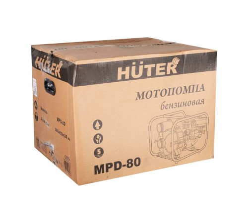 Мотопомпа HUTER MPD-80 70/11/4