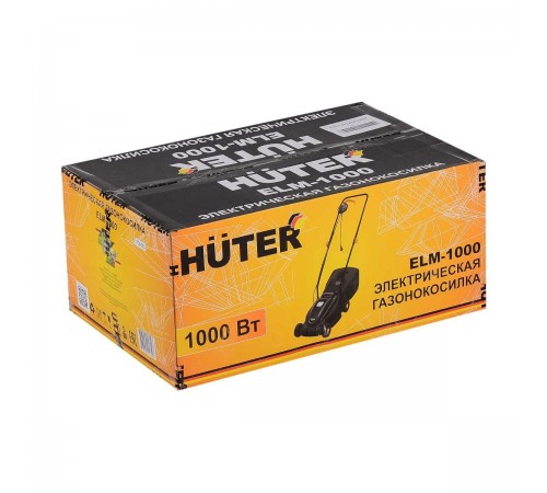Электрическая газонокосилка ELM-1000 Huter 70/4/3