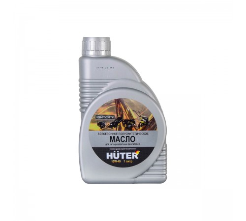 73/8/1/1 Масло моторное HUTER полусинтетическое 10W-40 1 л