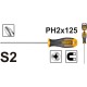 HS68PH2125 Отвертка INGCO INDUSTRIAL, PH2, Cr-V, 125мм