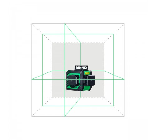 IM0135 Лазерный уровень INSTRUMAX GREENLINER 3-360