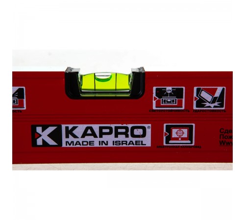986-41-80 Уровень Plumbsite Hercules 80см KAPRO