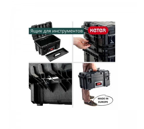 17200382 Ящик для инструментов KETER 22 Cear tool box