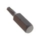 102515U Вставка (бита) KING TONY торценвая 1/4, Torx, T15,.L=25, с отверстием