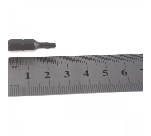 102515U Вставка (бита) KING TONY торценвая 1/4, Torx, T15,.L=25, с отверстием