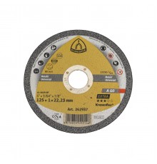 262937 Диск абразивный KLINGSPOR EXTRA 125х1.0х22.2