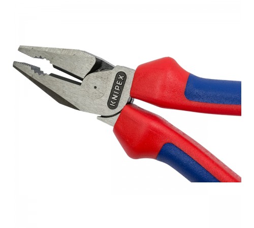 KN-0202200SB Плоскогубцы комбинированные Knipex, 200мм, фосфатированные, 2-комп ручки, SB