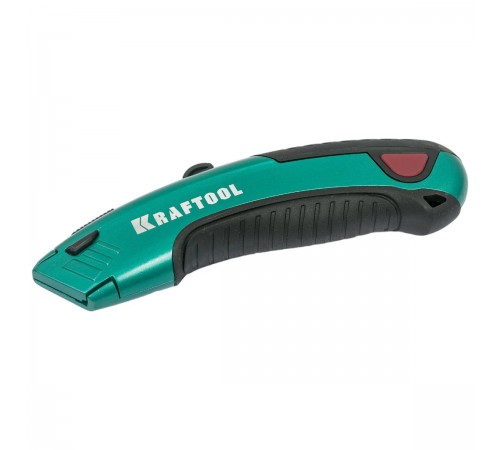 09241_z02 Нож универсальный KRAFTOOL, с автостопом, 2 лезвия