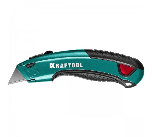 09241_z02 Нож универсальный KRAFTOOL, с автостопом, 2 лезвия