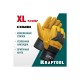 Перчатки спилковые, комбинированные KRAFTOOL COMBI 11310-XL