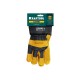 Перчатки спилковые, комбинированные KRAFTOOL COMBI 11310-XL