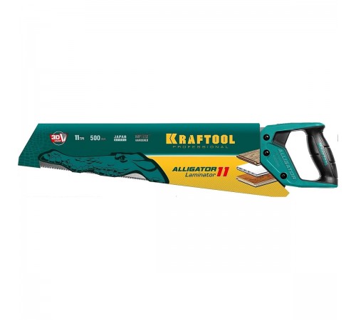 Ножовка по ламинату KRAFTOOL Alligator Laminator 11, 500мм 15207