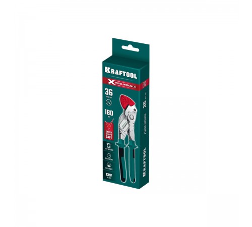 Клещи переставные KRAFTOOL VISE-WRENCH X 180мм 22066