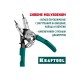 Внешний/внутренний съемник стопорных колец KRAFTOOL Universal 8-in-1 22813