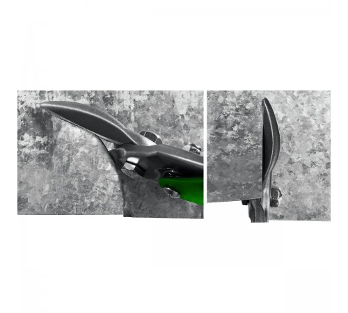 2328-L Ножницы по металлу KRAFTOOL Alligator 260мм левые Cr-Mo