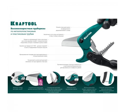 Труборез для металлопластиковых труб KRAFTOOL, до 38мм 23381-38_z01