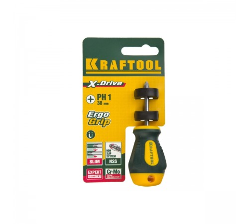 250072-1-038 Отвертка KRAFTOOL X-Drive PH1x38