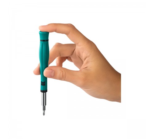 25677 Отвертка KRAFTOOL Precision-28 для точных работ со сменными битами 28 предметов
