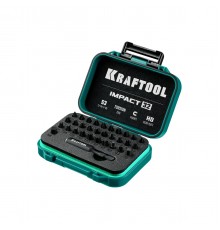 26066-Н32 Набор KRAFTOOL IMPACT-32:набор ударных бит,32шт.