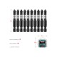 26191-2-50-S10 Биты KRAFTOOL Impact Pro, Philips, тип хвостовика Е 1/4, PH2, 50мм