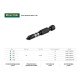 26191-2-50-S10 Биты KRAFTOOL Impact Pro, Philips, тип хвостовика Е 1/4, PH2, 50мм