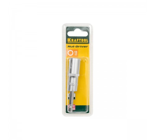 Бита с торцовой головкой KRAFTOOL Nut Driver 13мм 26396-13