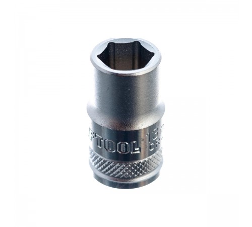 27805-13_z01 Торцовая головка KRAFTOOL INDASTRIE QUALITAT хромосатинированная 1/2, Cr-V, FLANK, 13мм