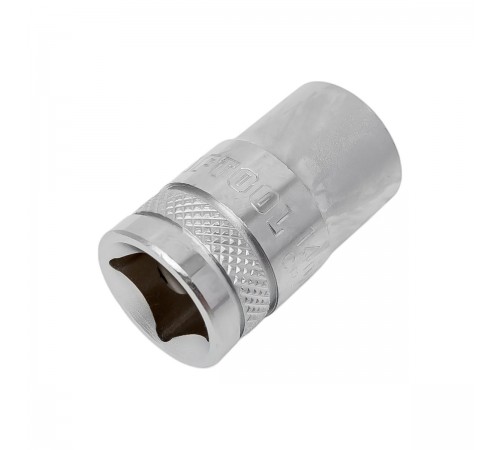 27805-14_z01 Торцовая головка KRAFTOOL INDASTRIE QUALITAT хромосатинированная 1/2, Cr-V, FLANK, 14мм