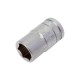 27805-14_z01 Торцовая головка KRAFTOOL INDASTRIE QUALITAT хромосатинированная 1/2, Cr-V, FLANK, 14мм