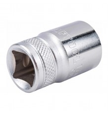 27805-17_z01 Торцовая головка KRAFTOOL INDASTRIE QUALITAT хромосатинированная 1/2, Cr-V, FLANK, 17мм