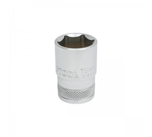 27805-19_z01 Торцовая головка KRAFTOOL INDASTRIE QUALITAT хромосатинированная 1/2, Cr-V, FLANK, 19мм