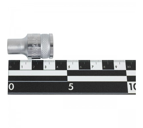 27810-10_z01 Торцовая головка KRAFTOOL INDASTRIE QUALITAT хромосатинированная 1/2, E 10 Cr-V